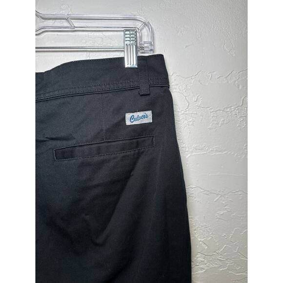 Culvers restaurant black work pants womens 4/32L workwear classic work - Picture 3 of 9
